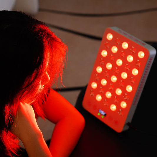 Rood en Infrarood licht gebruiken tegen puistjes en acné - hoe werkt het en wat zijn de voordelen?