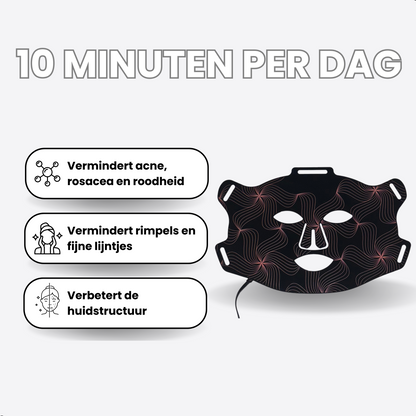 Vitalwave Rood Licht LED masker