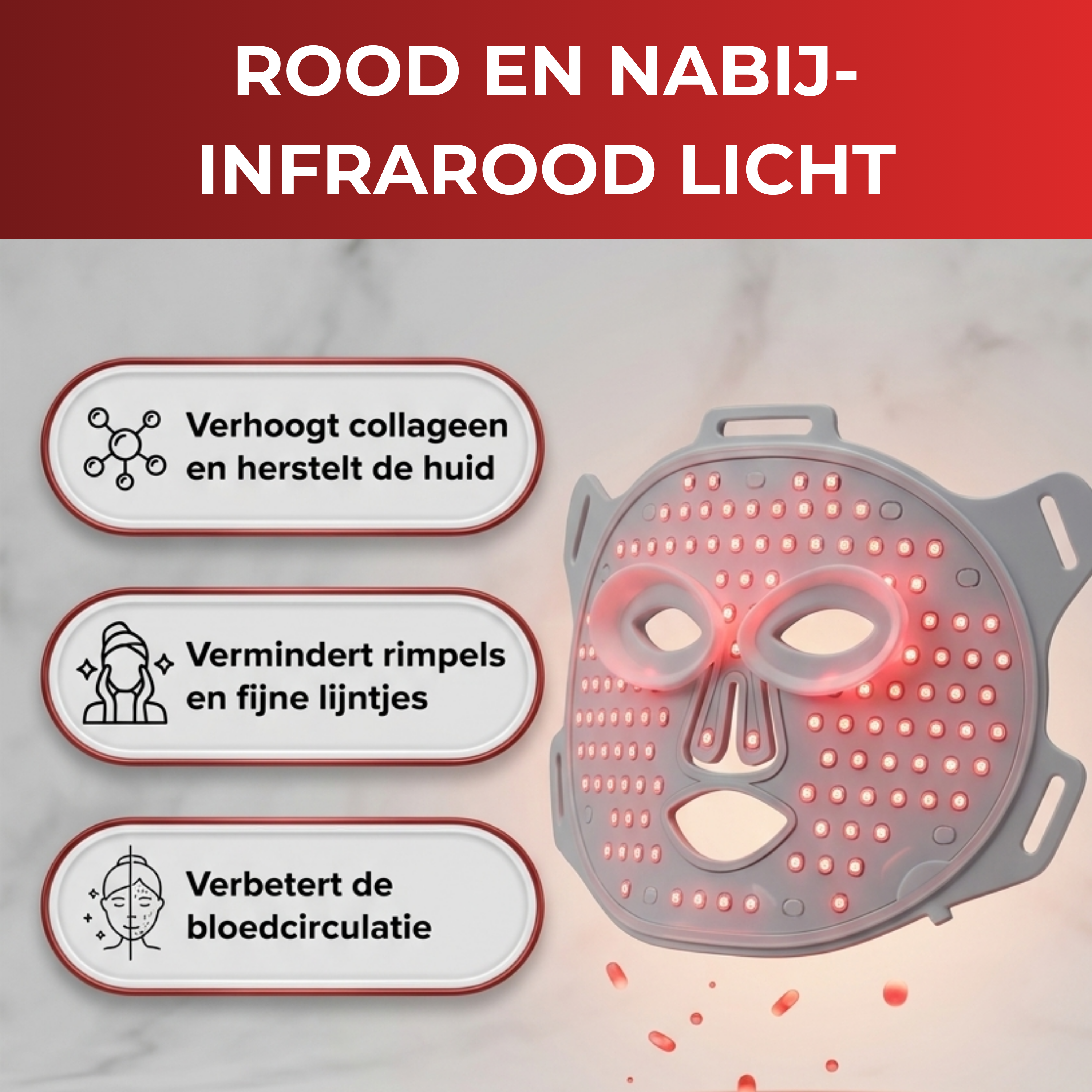 Vitalwave LED Gezichtsmasker