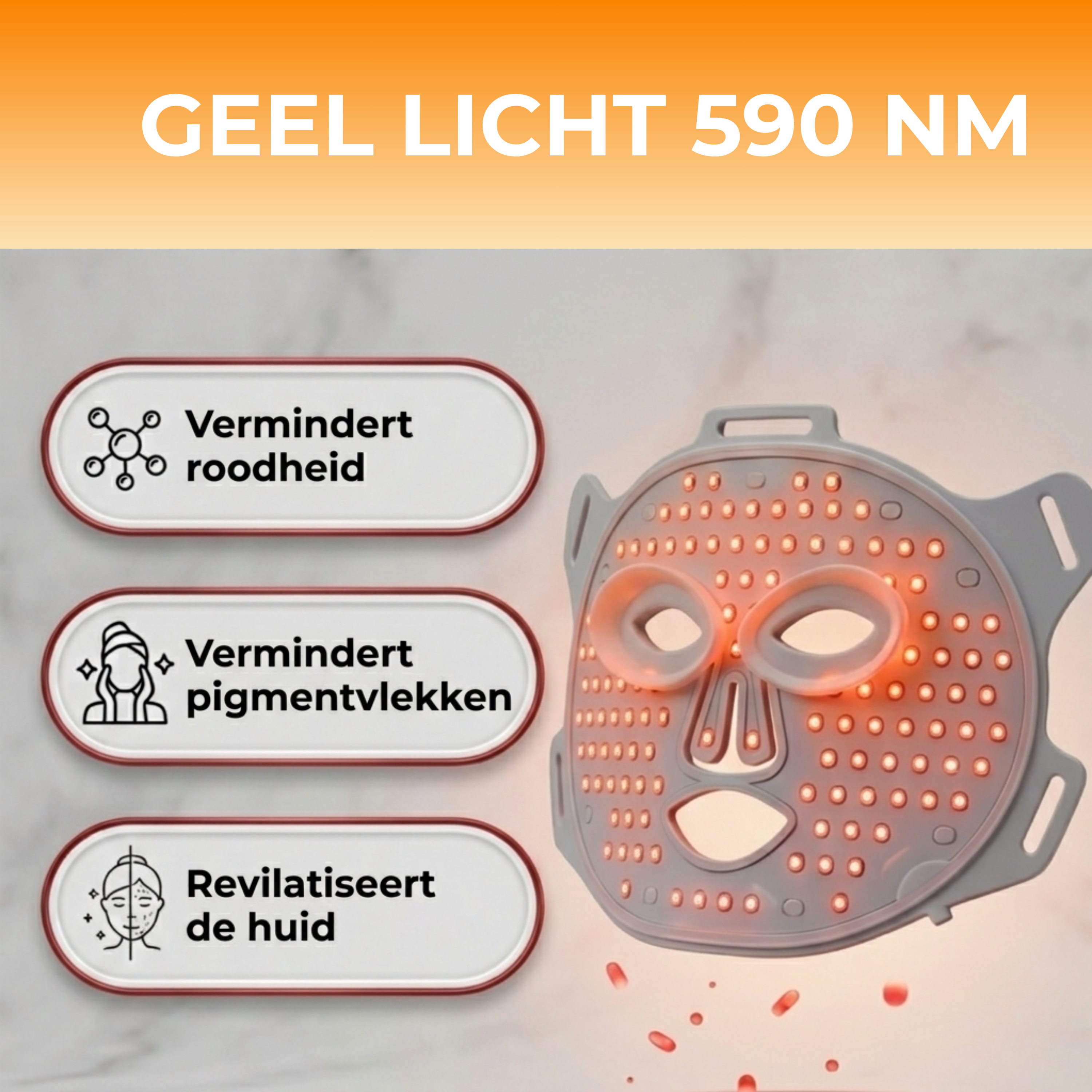 Vitalwave LED Gezichtsmasker