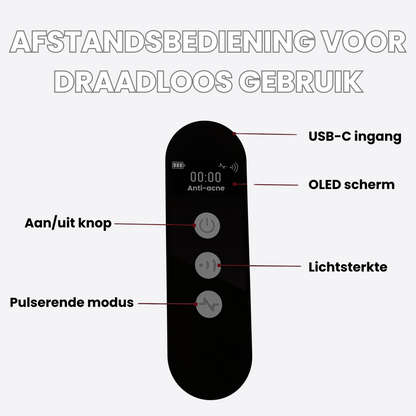 Vitalwave Rood Licht LED masker