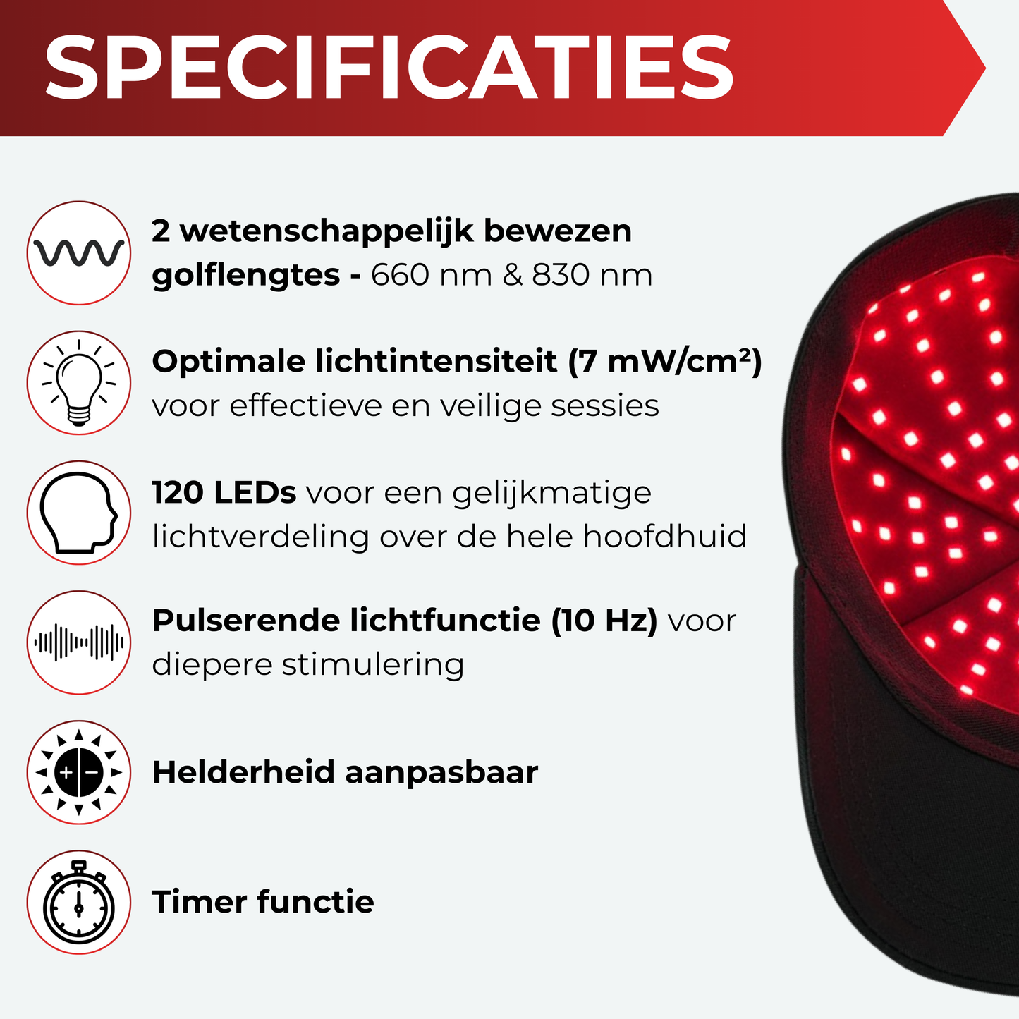 Vitalwave Rood Licht Therapie Pet