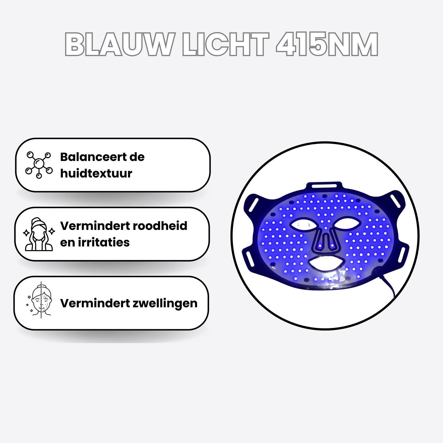 Vitalwave Rood Licht LED masker